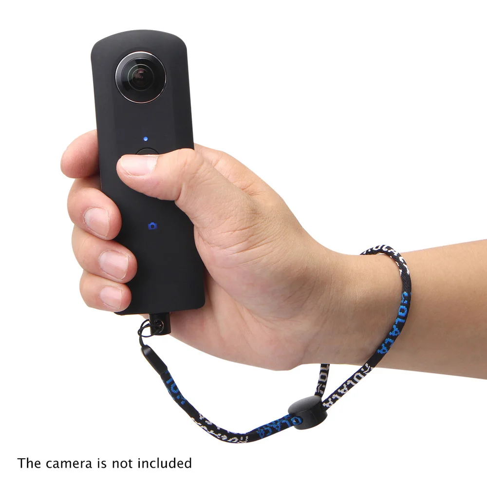 Andoer ремешок на запястье для камеры с 1/4 винтовой гайкой Ricoh Theta S & M15 Samsung Gear 360 Camera