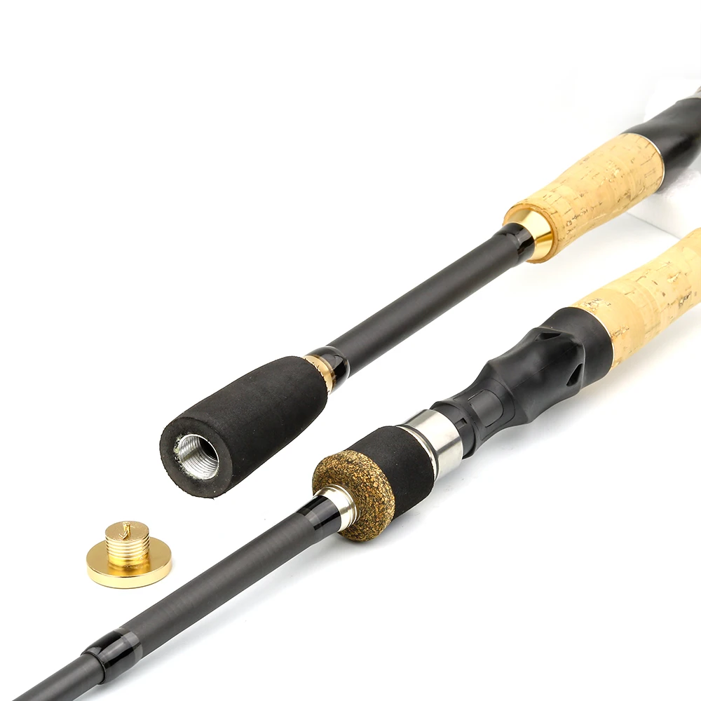 spinning rod Casting Hand Fishing Rod Ultralight Carbon Pesca Feeder Pole M Power Lure Wt:3-21g Line Weight 6-12lb