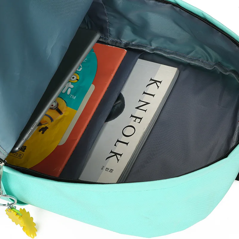 Новые школьные сумки для девочек 4 шт. рюкзак Детский школьный ранец с рисунком