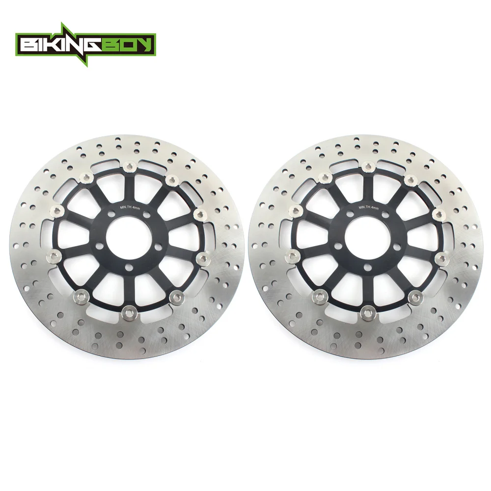 BIKINGBOY для KAWASAKI ZX9R 2000-2001 ZZR 1100 90-03 ZR Zephyr/RS ZXR 750 ZRX 1200 R S передние тормозные диски