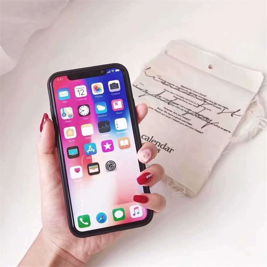 Cartoon Bear Phone Cases For iPhone 6 6S Plus Animal Cute Pink Soft TPU Back Cover 7 8 X Coque Funda |