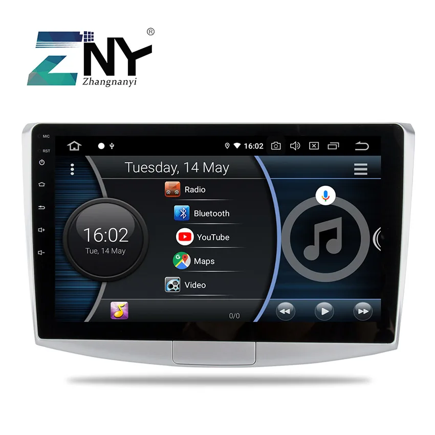 10," Android 9,0 авто радио для VW Passat 2012 2013 Стерео FM навигация видео ips+ DSP резервная камера