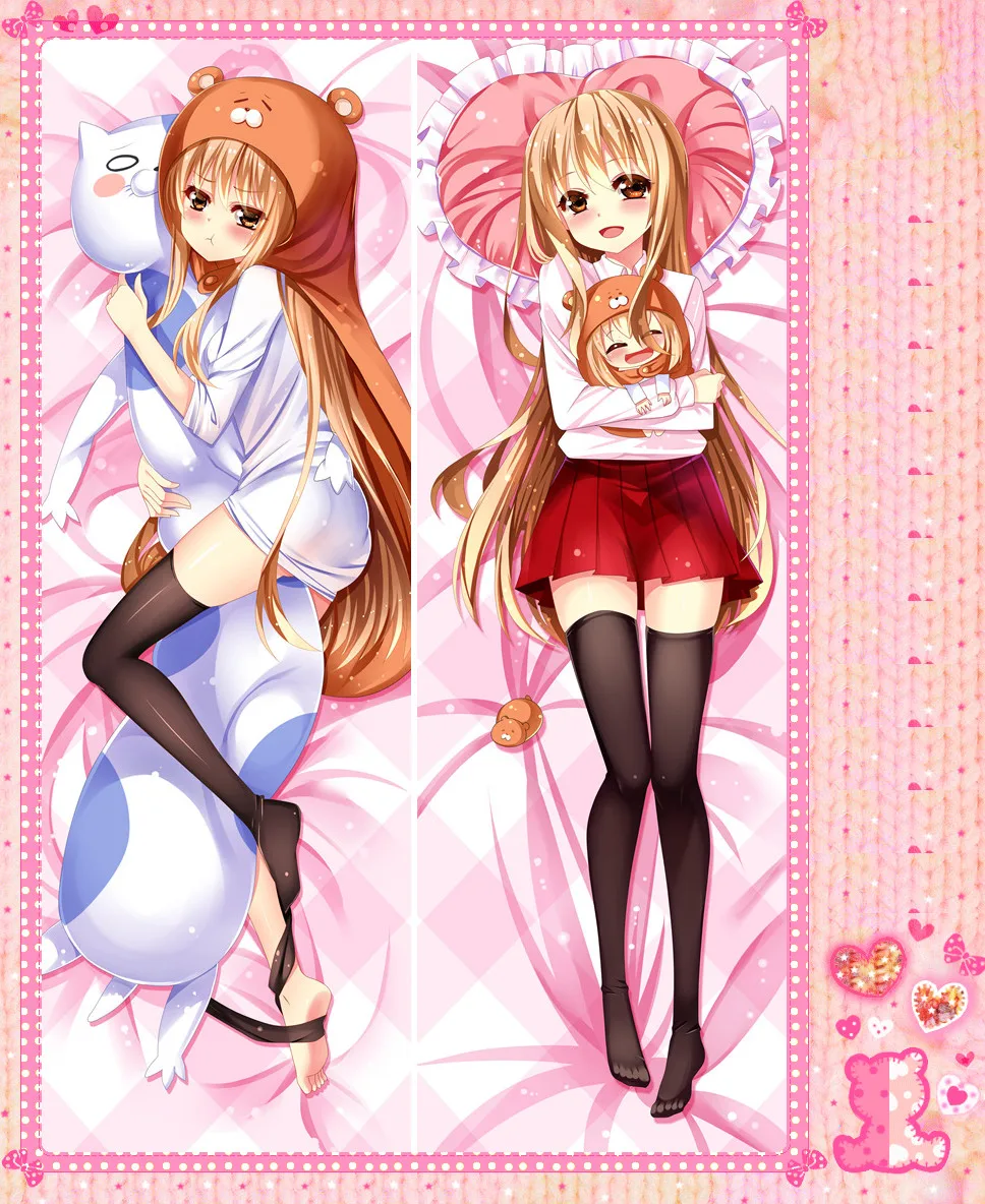 

Двухсторонняя подушка в стиле аниме с рисунком, обнимающая подушка, чехол, наволочка, наволочка, персиковая кожа, 2 способа, No.58052