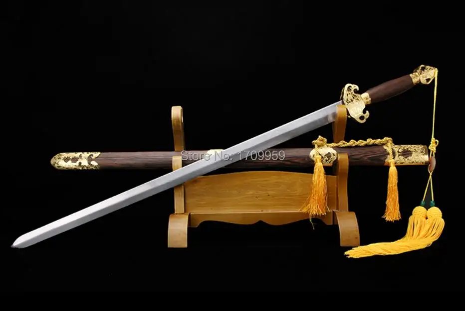 Груша Дерево Сая китайский кунгфу/TaiChi Dao меч из высокоуглеродистой стали лезвие