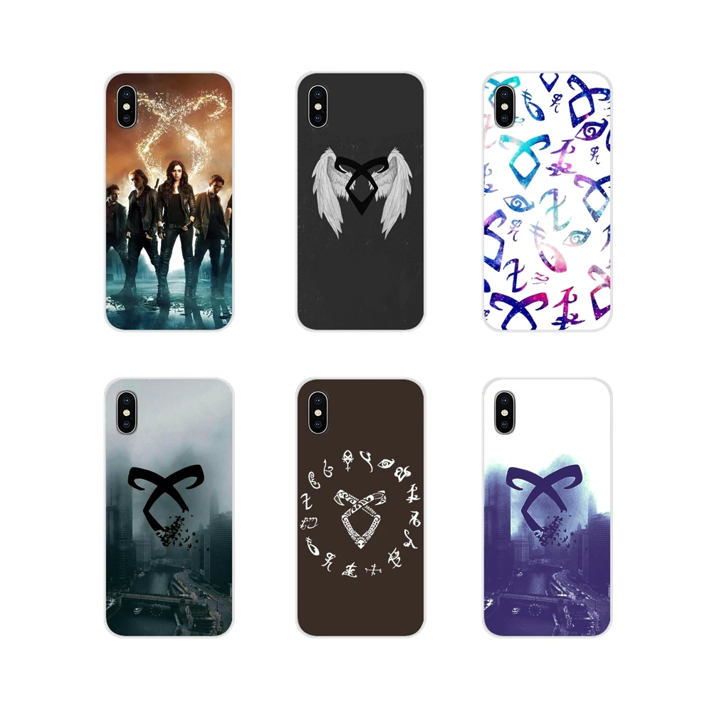 Аксессуары для телефонов Shadowhunters Runes чехлы Apple iPhone X XR XS MAX 4 4S 5 5S 5C SE 6 6S 7 8 Plus ipod touch