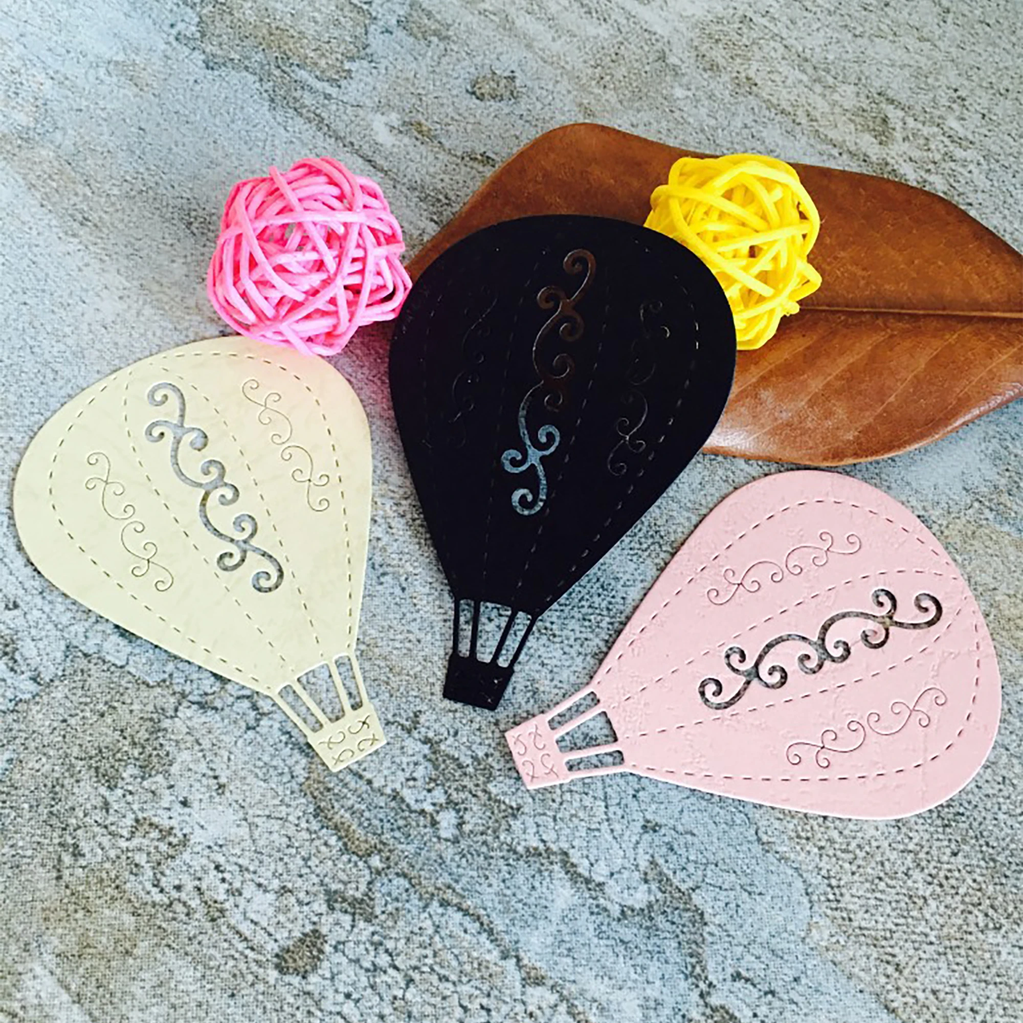 Love Balloon металлические режущие штампы дизайн сердца скрапбукинг тиснение
