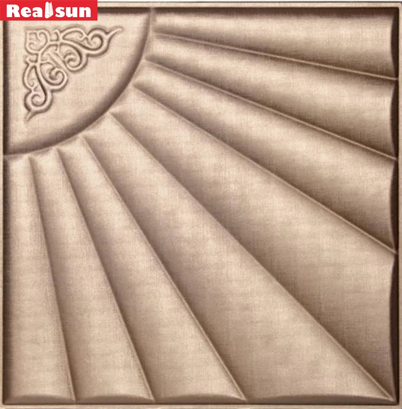 

3D наклейки на стену, съемная кожаная панель против столкновений, большая наклейка на стену для кухни, спальни, аксессуары для украшения дома