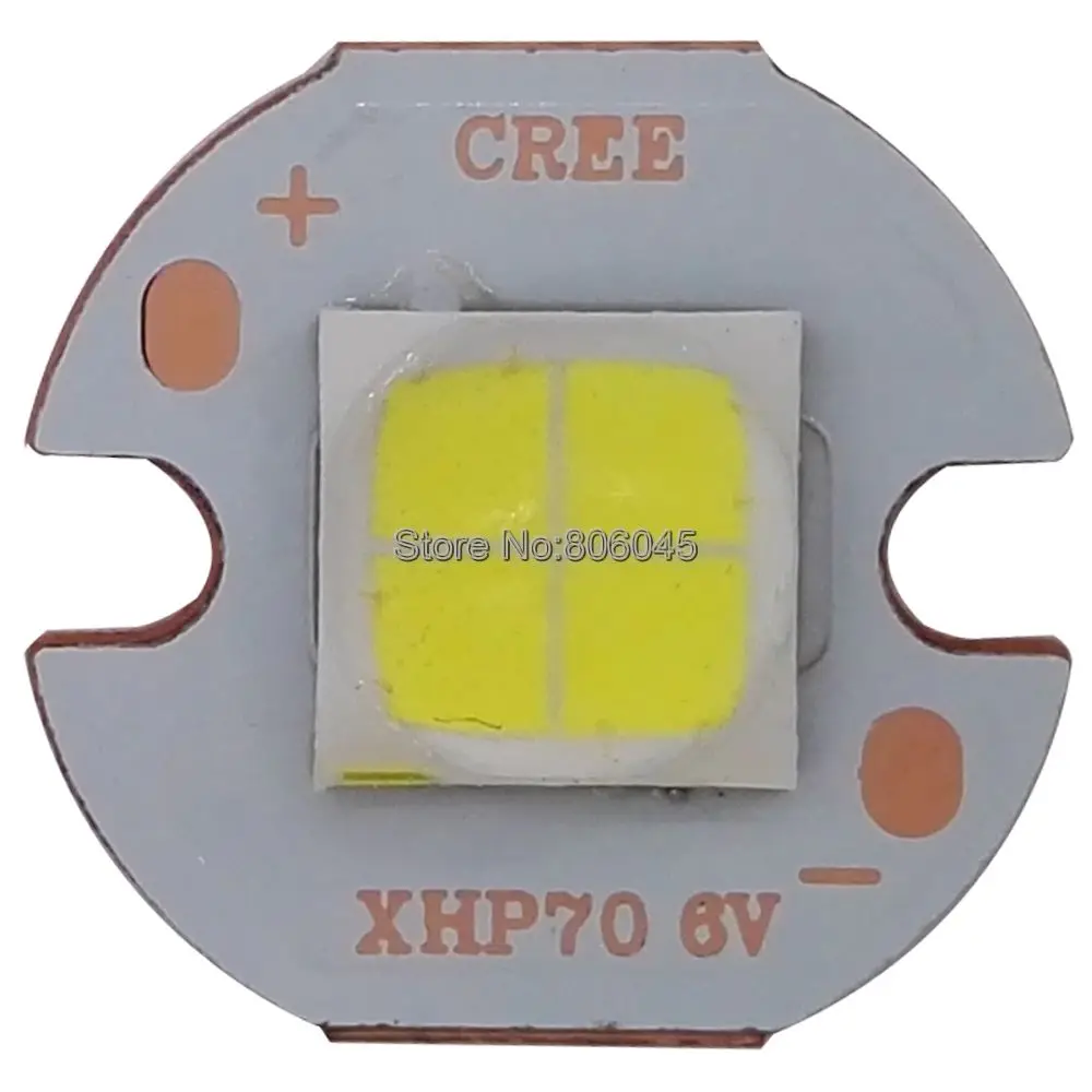 Cree XHP70 6 в 6500K холодный белый 4500K нейтральный 3000K теплый высокомощный светодиодный
