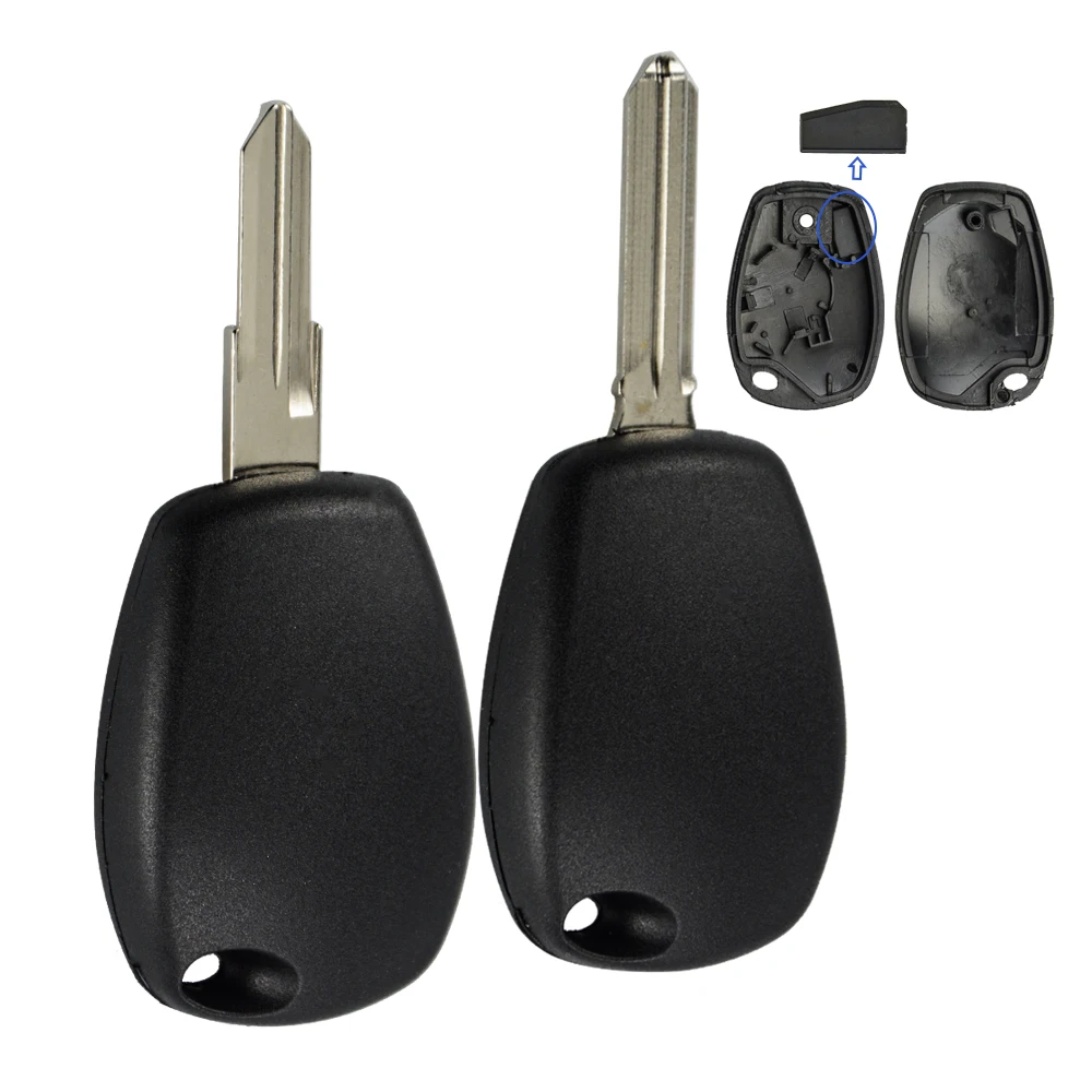 OkeyTech 7939MA Транспондерный ключ для Renault Clio IV Twingo Tacia Ect 2013 Корпус автомобильного ключа без кнопки пульта ДУ.
