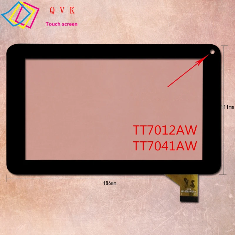 Черный 7 дюймовый сенсорный экран для Digma Optima 11 12 4 41 5 3G 4G емкостная сенсорная
