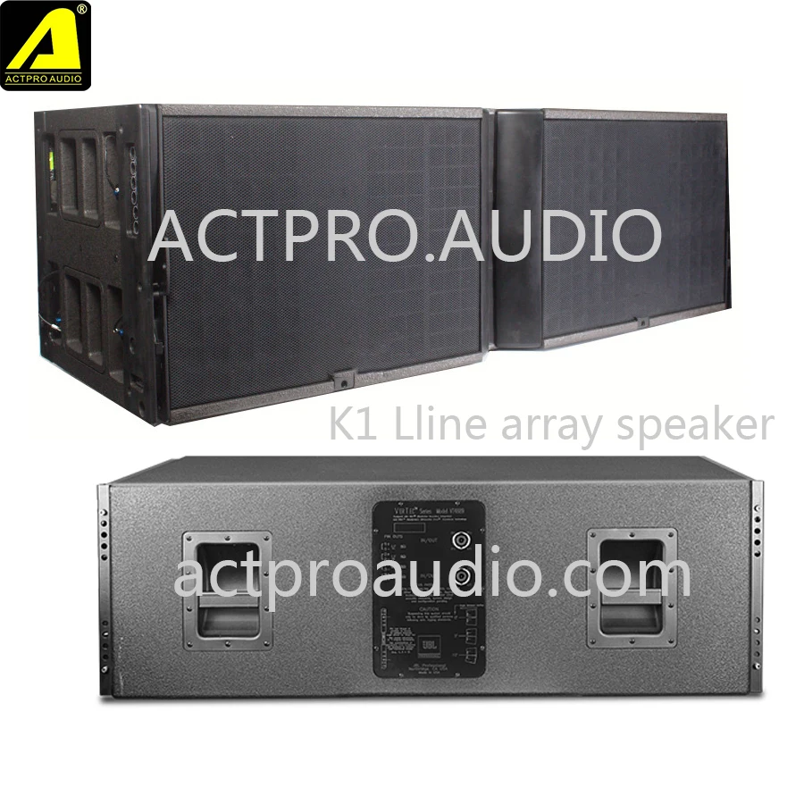 Двойной 12 дюймовый динамик с активной линией K1 мощный звуковой power pro