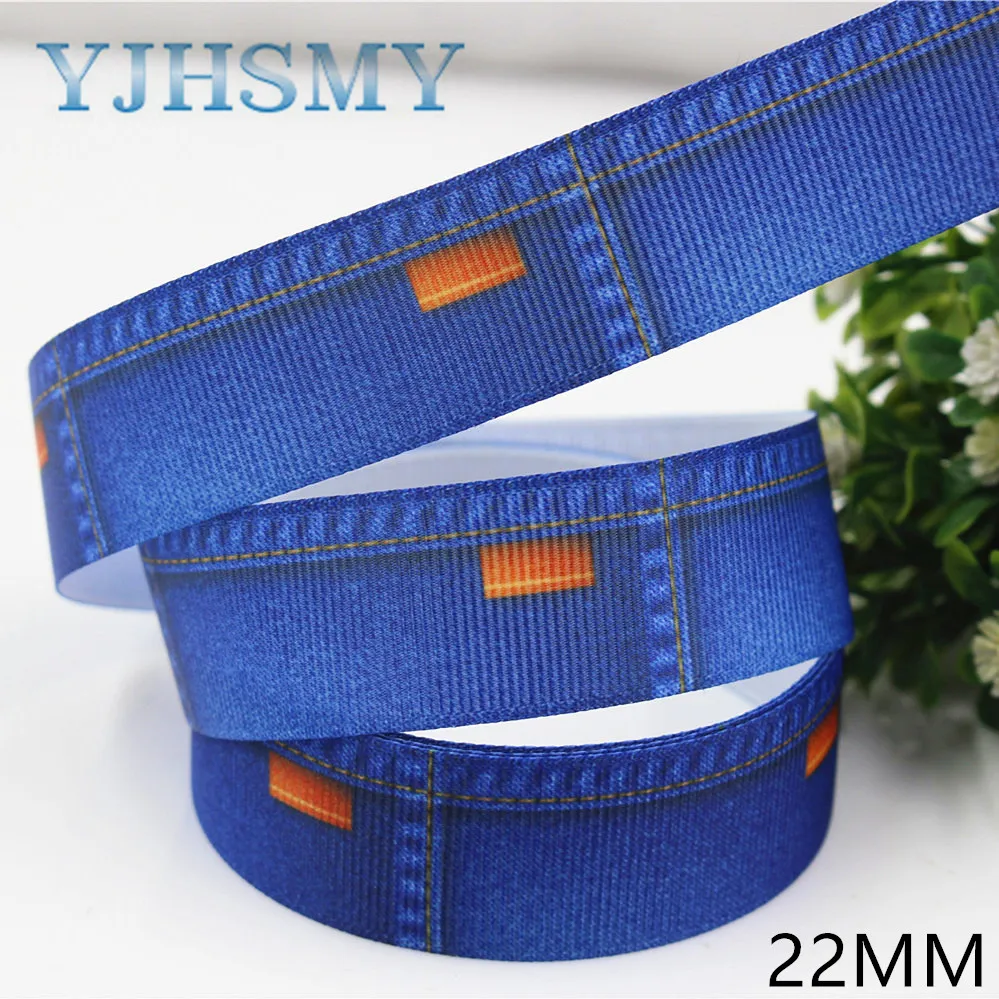 YJHSMY H 17516 484 25 мм 10 ярдов ковбойские ленты термопечать решетки Свадебные