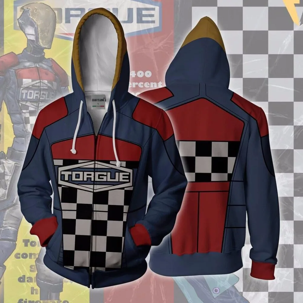 BIANYILONG 2019 new Hoodies Sweatshirts Coat Costume Legion Clothing Torgue 3D printed Zipper hip hop tops | Мужская одежда