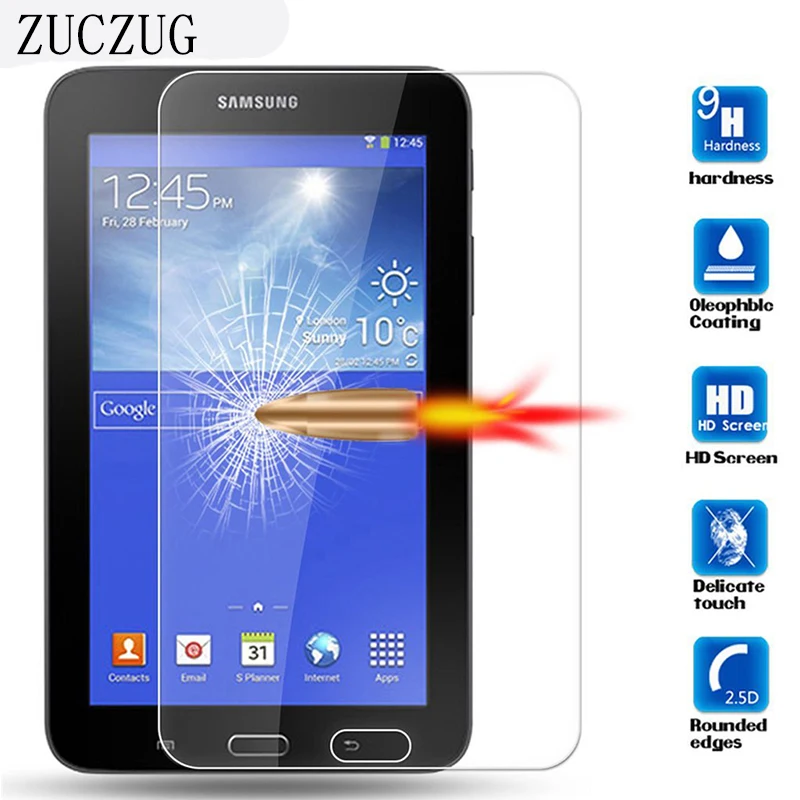 9H 0 3 мм взрывозащищенное Закаленное стекло для защиты экрана Samsung Galaxy Tab Lite T110 T111