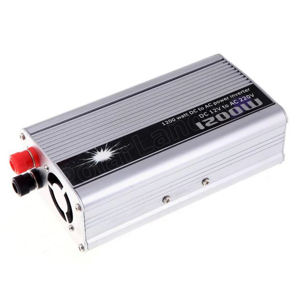 

Источник питания USB зарядное устройство DC 12V к AC 220V 1200W модифицированный синусоидальный автомобильный инвертор конвертер автомобильный Ста...
