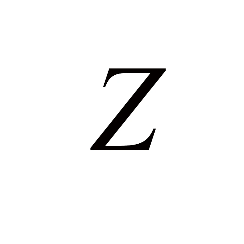 Любовные кольца A-Z 26 букв персонализированные ручной штампованный штабелирование начальные крошечные кольца сердца для женщин золотые кольца ювелирные изделия - Цвет основного камня: Z