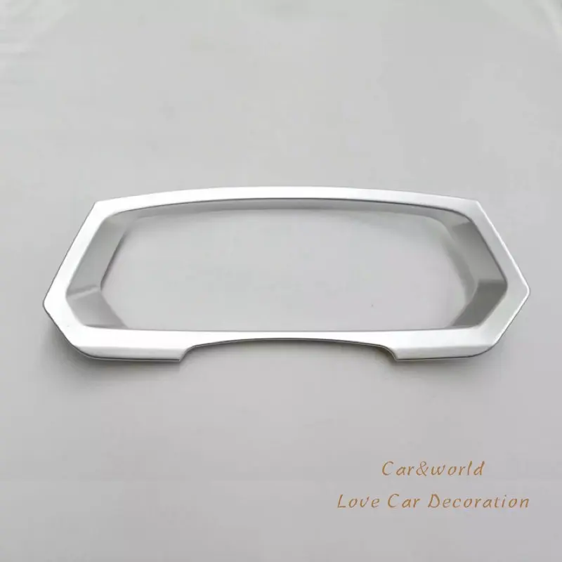 

For Volkswagen VW Tiguan L 2017 Second Generation Interior Instrument table box Cover Trim ABS Chrome Decoration Car Accessories