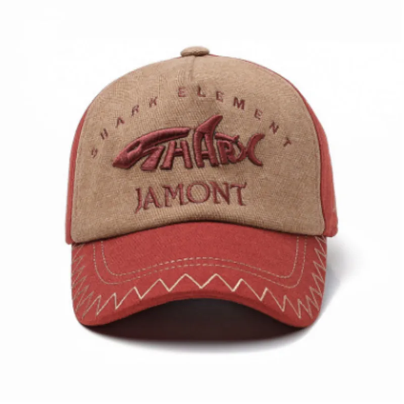 Вышивка мультфильм Детские зимние штаны Snapback Hat ветрозащитная Осень Дети Бейсбол