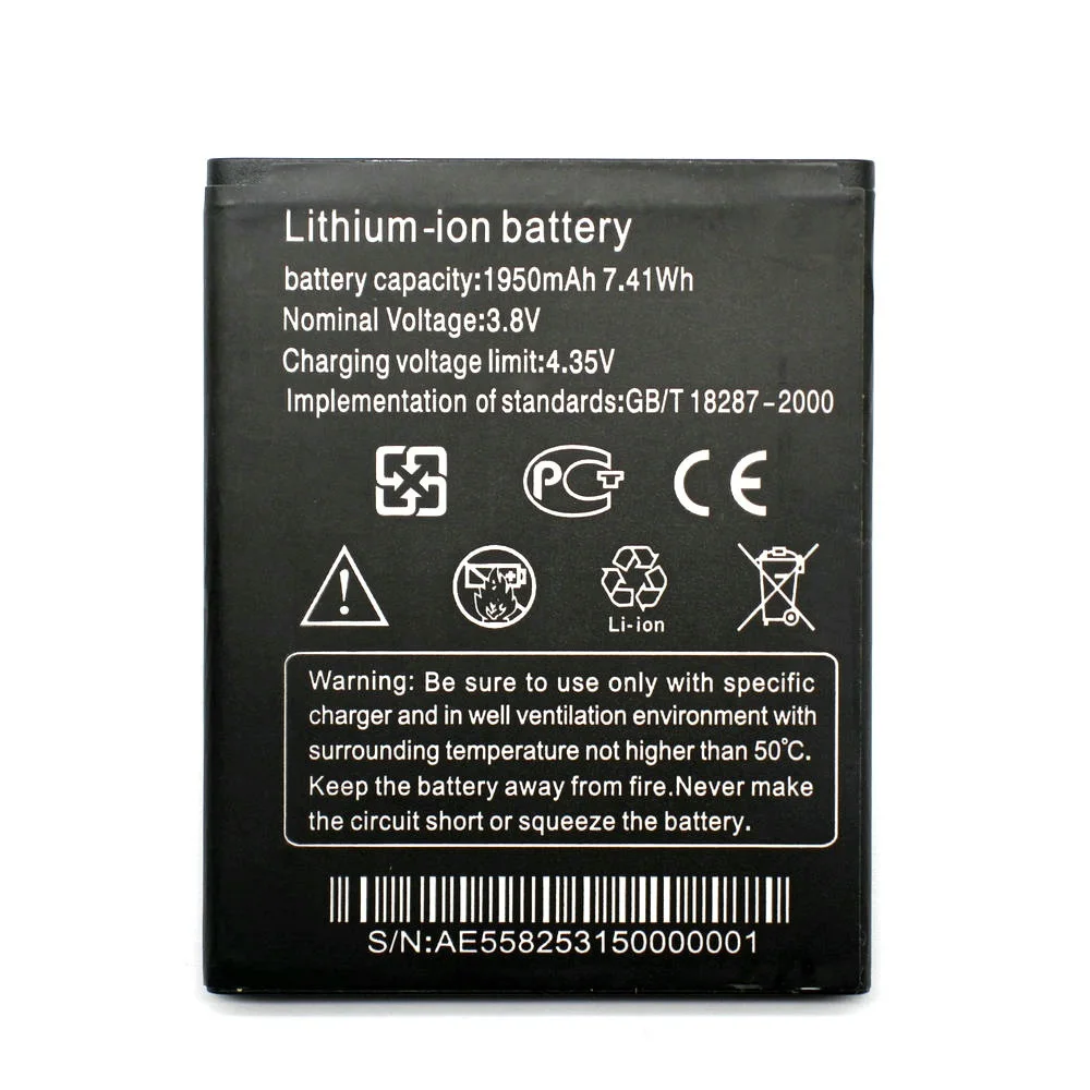 Новая батарея THL T5 1950mAh Для Thl T5S DNS S4705 4705 Bateria Batterij аккумулятор + код отслеживания