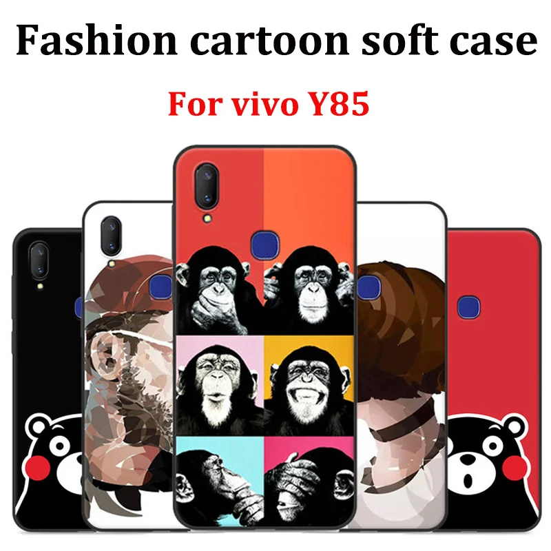 Чехол для vivo Y85 мягкий чехол телефона с изображением влюбленных пар защитный Y 85