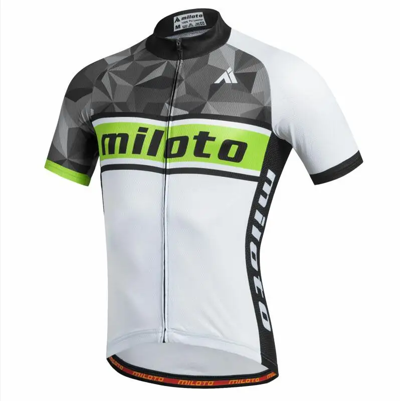 CBJ-M029 MILOTO, майка для горного велосипеда, летняя дышащая одежда для велоспорта, профессиональная одежда для верховой езды, MTB, шоссейный велосипед, Джерси, рубашки - Цвет: CBJ-M029
