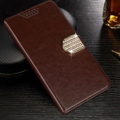 Из искусственной кожи Чехол кошелек чехол для Oukitel U17 K8 C5 U2 C5 Pro C4 C3 C2 U7 Max U22 Mix 2 K8000 K6 U7 Pro флип-чехол-книжка - Цвет: Brown AZ Diamond
