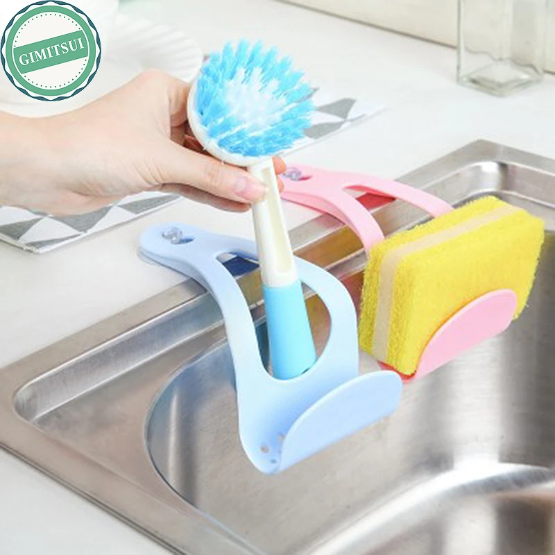 2 шт. Кухня Портативный настенный Присоски Висит дренажный мешок корзина