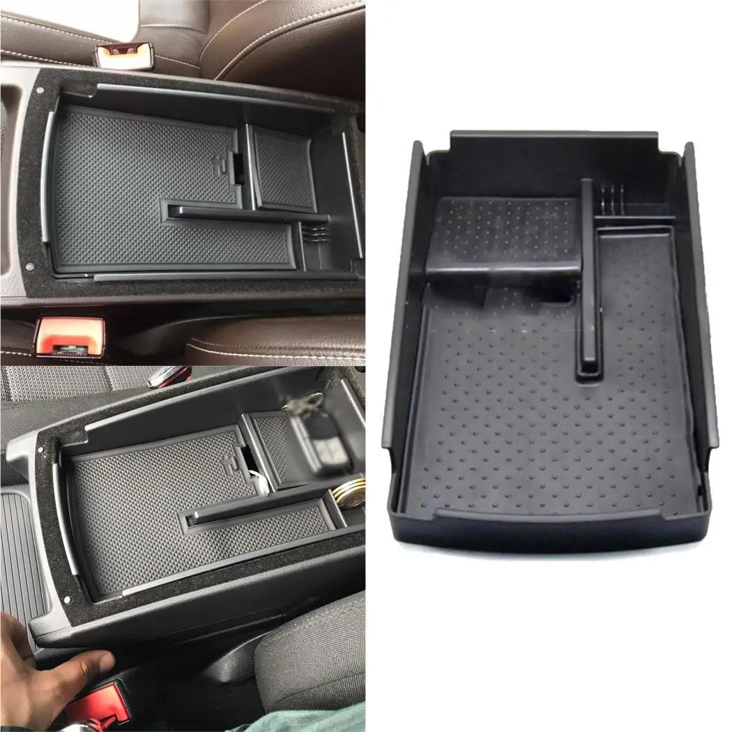 Автомобиль Подлокотник ящик для хранения Контейнер держатель лотка VW Volkswagen CC Passat