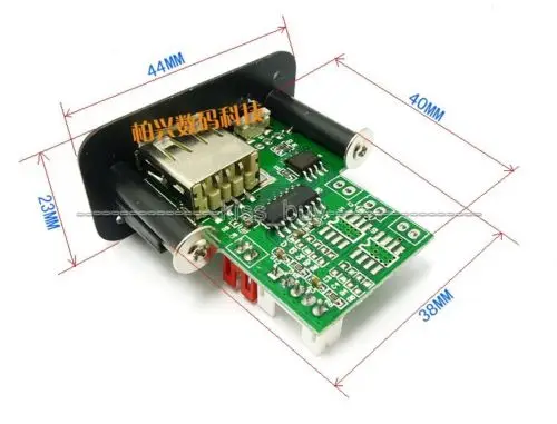 Dc 5V 7-12V Аудио плеер WAV MP3 декодирующая плата с переключателем TF карта U диск для