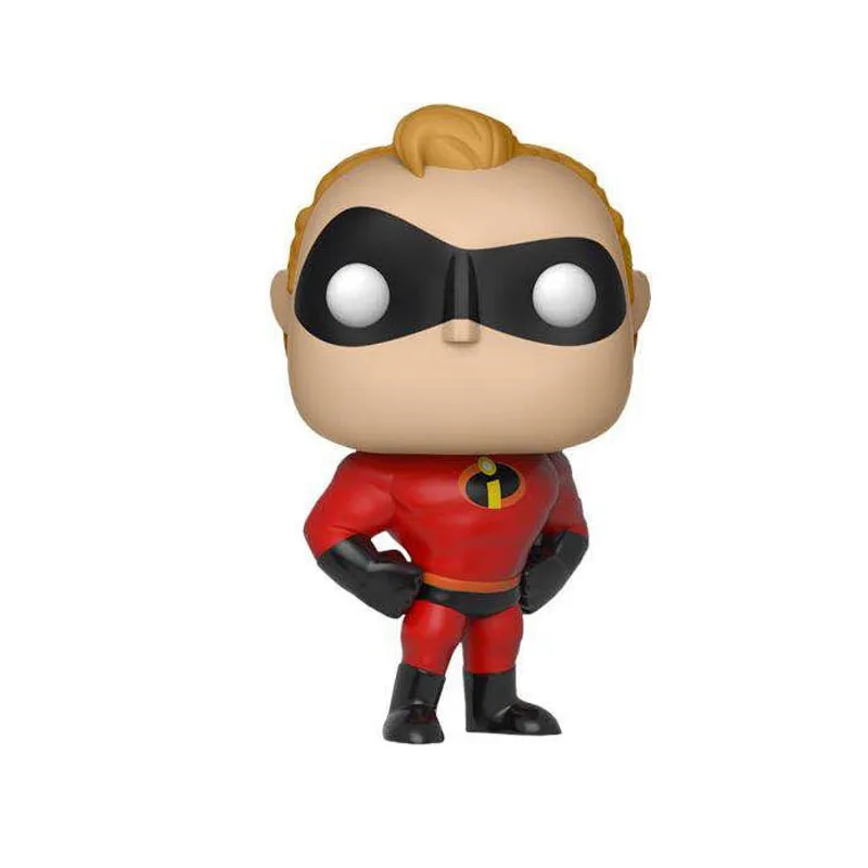 Экшн фигурки Funko из фильма Incredibles2 MR.INCREDIBLE JACK purple ELASTIGIRL коллекционная игрушка ПВХ