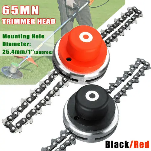 Garden Grass Cutter 65Mn Trimmer Head Coil Chain Brush Mover For Lawn Mower DIY Send in Random Color