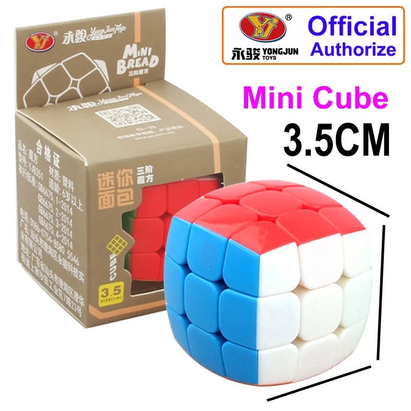 YJ MINI 3.5CM MOYU, магический куб, профессиональный, 3x3x3, скоростной куб быстрого вращения, развивающие игрушки для детей, Cubo Magico, классические детские игрушки, MF3SET - Цвет: YJ MINI 3.5CM