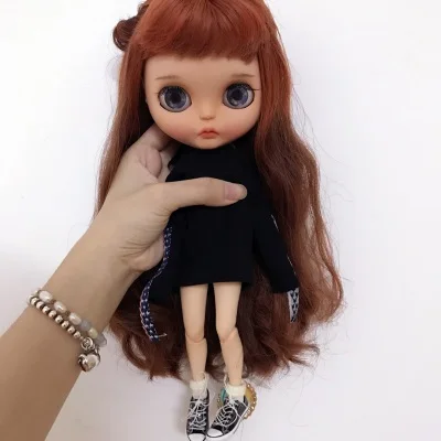 1/6 bjd blyth Кукла одежда 30 см куклы аксессуары модная повседневная одежда для 30 см кукла blyth одежда Pullip аксессуар для Барби