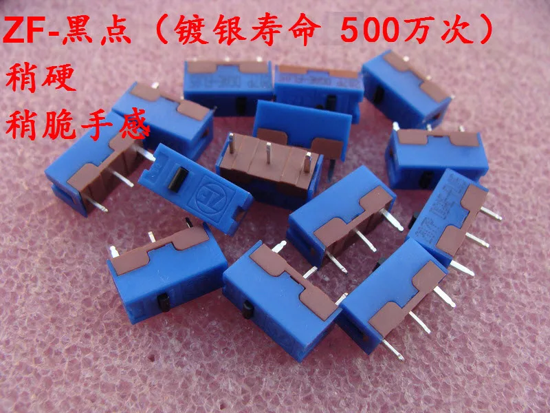 4pcs/pack original ZF red white gold black dot mouse button micro switch DG series | Компьютеры и офис