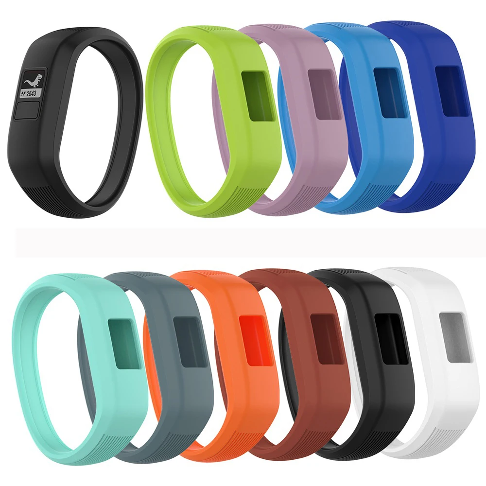 Мягкий силиконовый ремешок для детских часов на запястье Garmin Vivofit JR 2 / 3 сменный