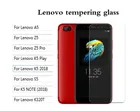 Закаленное стекло для Lenovo A5 K320t S5 Z5 Pro K5 Play K5 2018 NOTE (2018), Взрывозащищенная защитная пленка, защита экрана