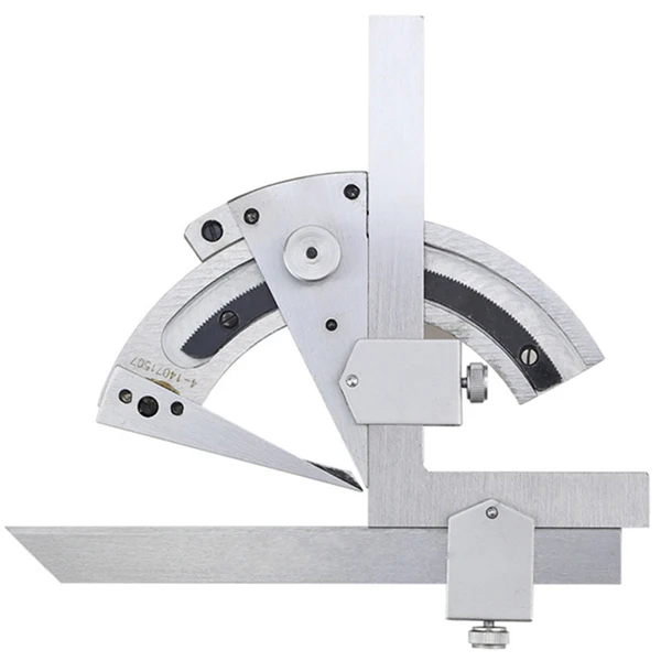 

Fixmee UNIVERSAL BEVEL PROTRACTOR 0-320' DEGREE BEVEL SQUARE ANGLE GAUGE