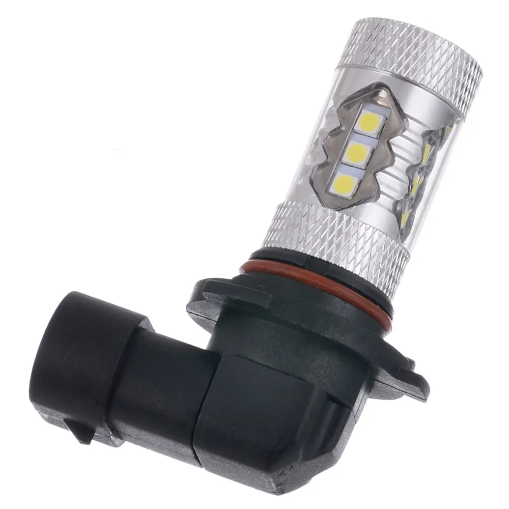 Новый 12 в 1 пара 80 Вт 3030 16SMD белый 9006 HB4 высокомощный светодиодный светильник для