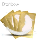 Brainbow 50 бумажные накладки для наращивания ресниц, накладки для глаз, наклейки, обертывания, инструменты для макияжа