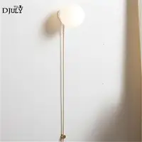 nordic Plug Wire Glass Ball led wall lamp for living room bedroom loft indoor lighting stairs villa makeup light mirror fixtures
