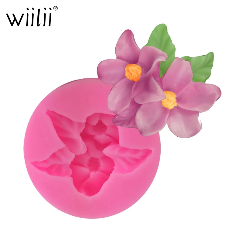 Wiilii силиконовые формы для украшения торта инструменты выпечки 3D шоколадного