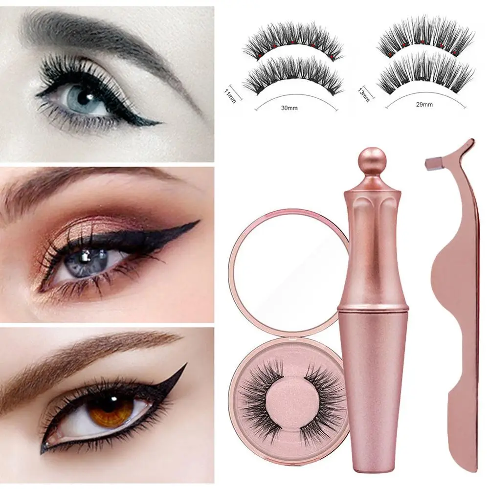 Новинка Лидер продаж магнитная жидкая подводка для глаз и магнитные накладные