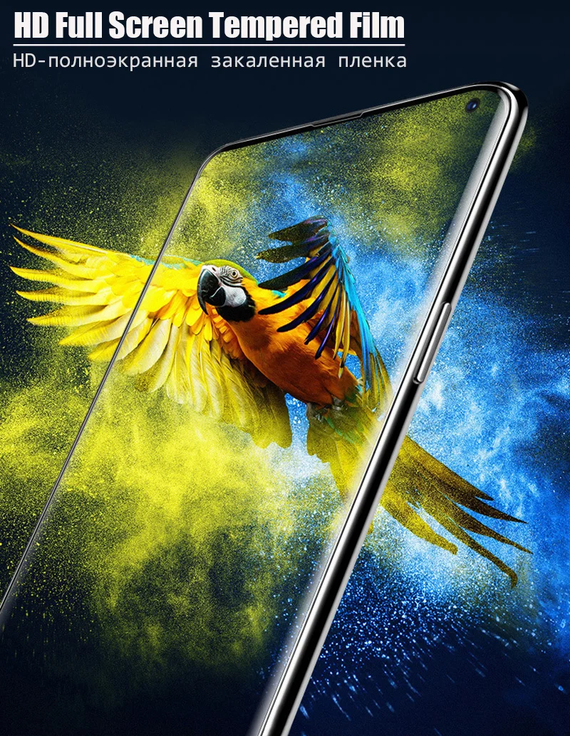 Ультрафиолет закаленное стекло для samsung S10 Plus S10e S9 S8 Plus Note 8 Note 9 полное жидкое клеевое Защитное стекло для экрана