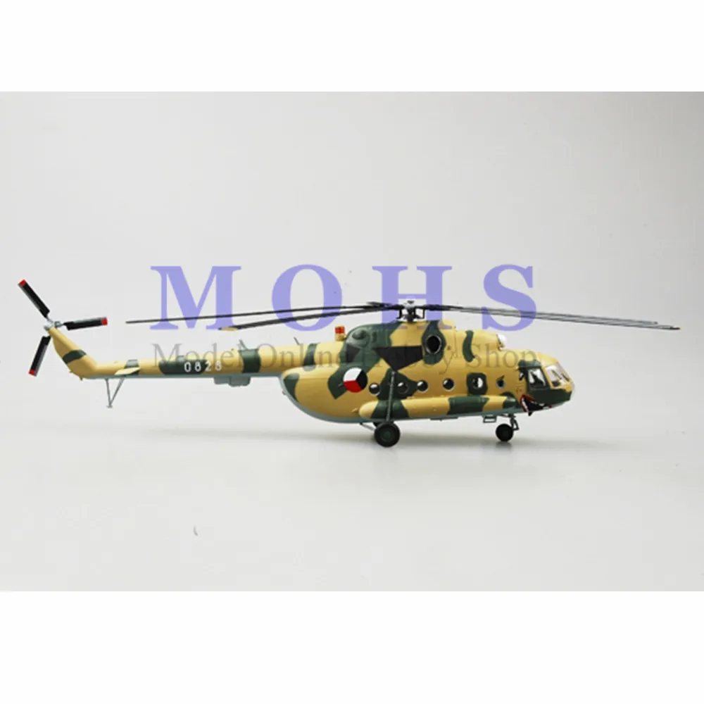 Easy Model собранная модель завершена масштабная модель масштаб RC вертолет 37049 Бегемот HIP-H Cech Республика Air Force Mil Mi-17 No0826