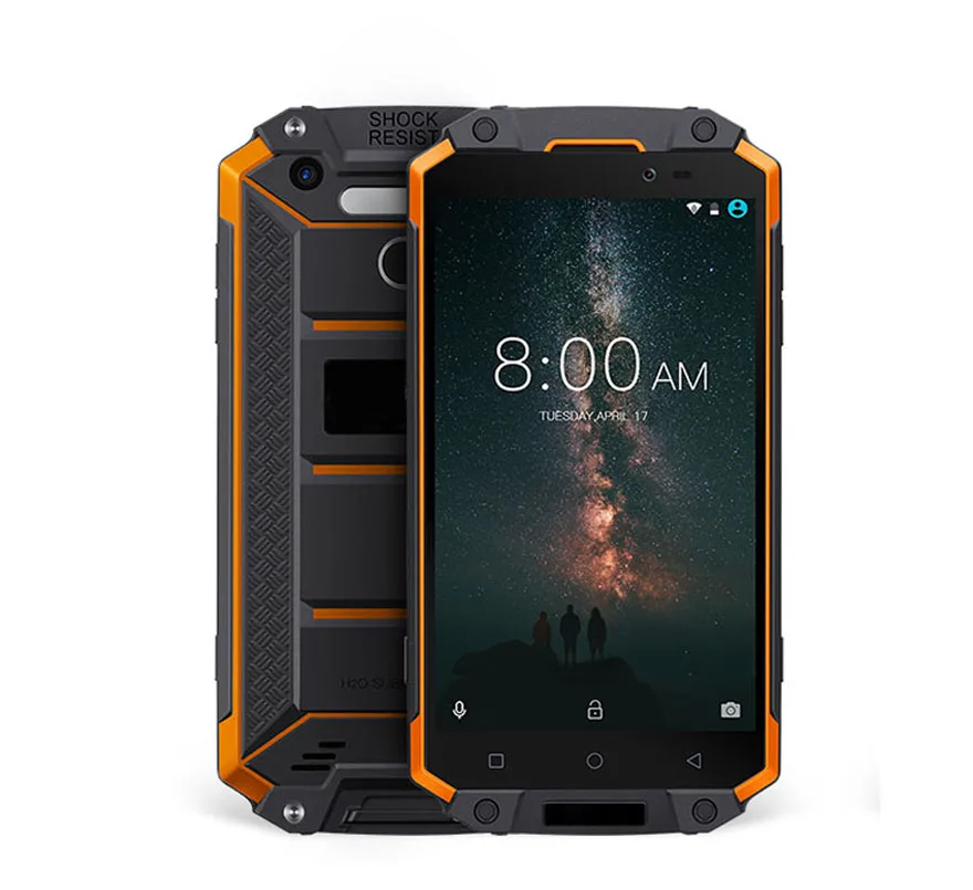 IP68 прочный водонепроницаемый ударопрочный 4G смартфон P9000 4 Гб 64 Гб 5," FHD MT6750V Восьмиядерный 13 МП NFC OTG отпечаток пальца gps