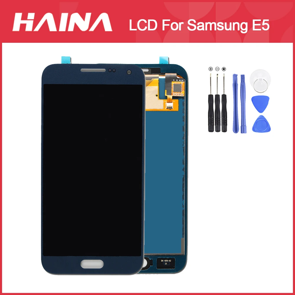 E500 LCD AMOLE дисплей для Samsung Galaxy E5 Дисплей E500HQ E500F E500H E500M ЖК экран сенсорный