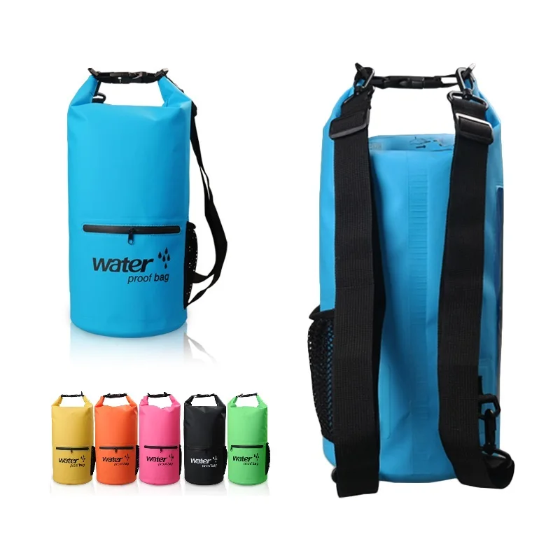 2L/5L/10L/15L/20L/30L Супер Легкий ПВХ сухой мешок для каякинга рафтинг Серфинг Спорт