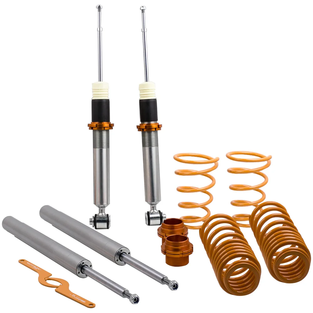 4 шт. регулируемая подвеска COILOVER понижающий Ударный комплект для BMW 5 серии E34 SEDAN