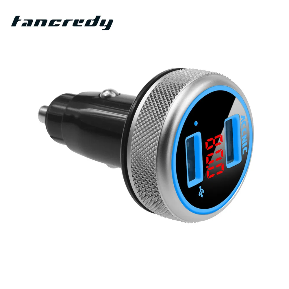 Автомобильный MP3-плеер Bluetooth двойной USB быстрое автомобильное зарядное