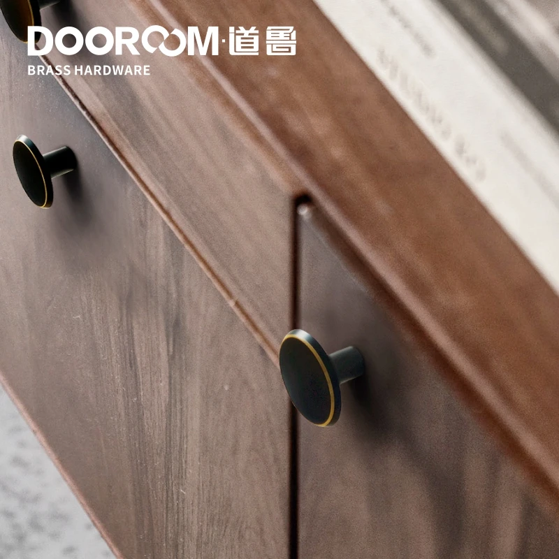 Dooroom новая твердая латунь мебельные ручки удобные двери шкафа шкаф комод ящики тянет американские сельские ручки